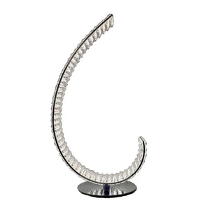 Grace Crystal Droplet Table Lamp - Touch Sensitive & Dimmable - L