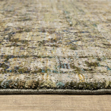 Faded Classic Border Soft Area Rug