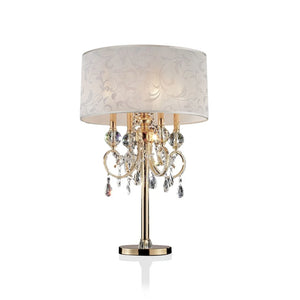 Gracewood Hollow Selimovic Glam Goldtone Table Lamp