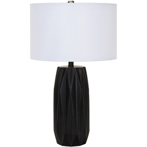 Grimm Modern Ceramic Table Lamp - 27"H x 16"W x 16"D