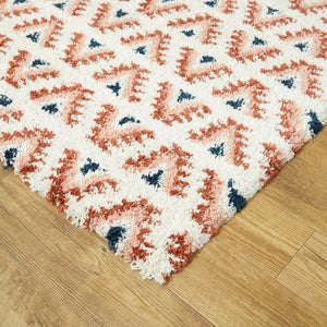 Geometric Moroccan Shag Berber Soft Area Rug