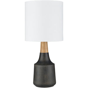 Hadrian Black Modern Table Lamp