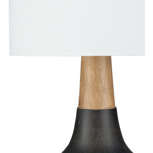 Hadrian Black Modern Table Lamp