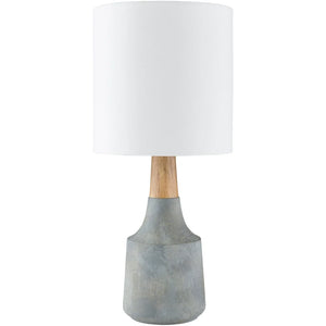 Hadrian Denim Blue Modern Table Lamp