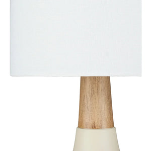 Hadrian Ivory Modern Table Lamp