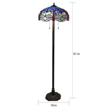 Hailey Tiffany-style Floor Lamp