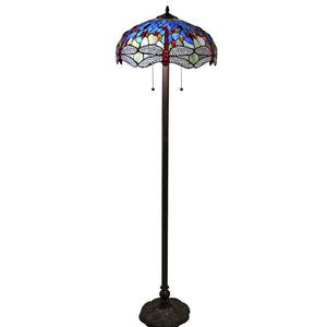 Hailey Tiffany-style Floor Lamp