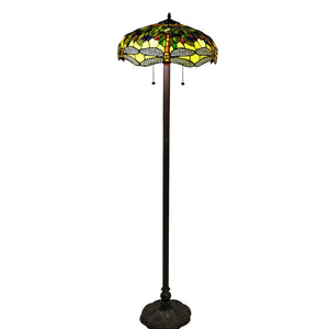 Hailey Tiffany-style Floor Lamp