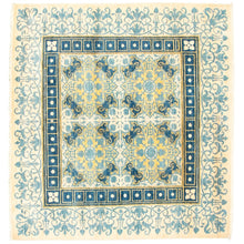 Hand-knotted Signature Collection Cream Wool Rug