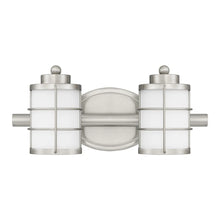 Harper 2-Light Brushed Nickel Bath Light - Brushed Nickel