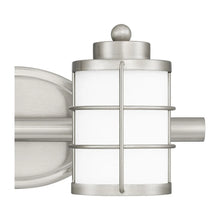 Harper 2-Light Brushed Nickel Bath Light - Brushed Nickel