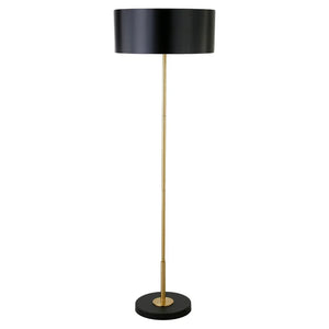 Hoffman Floor Lamp with Metal Shade