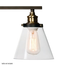 Jackson 5-Light Oil Rubbed Bronze & Antique Brass Linear Pendant