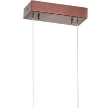 Julian 40" Dimmable Adjustable Integrated LED Metal Linear Pendant, by JONATHAN Y