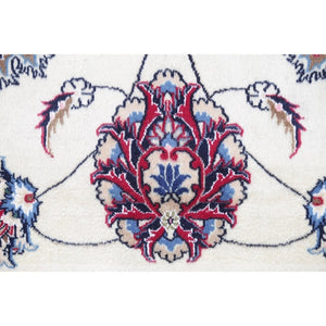 Hernandez Hand-knotted Floral Wool and Silk Persian Soft  Area Rug