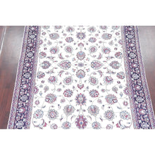 Hernandez Hand-knotted Floral Wool and Silk Persian Soft  Area Rug