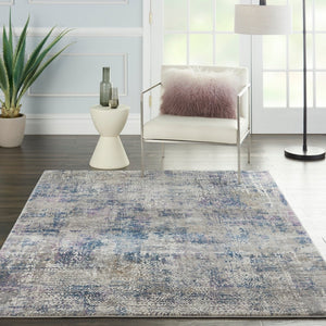 Halle Berry Collection - Ivory Multi Soft Area Rug