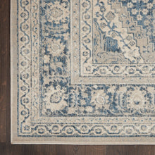 Malta Bordered Center Medallion Soft Area Rug