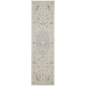 Malta Bordered Center Medallion Soft Area Rug