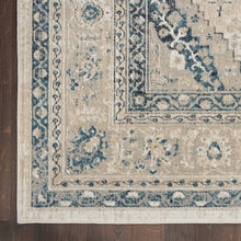 Malta Bordered Center Medallion Soft Area Rug