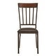 Keyaki Antique Bronze Finish Birch Accent Dining Chairs (Set of 2) by iNSPIRE Q Classic