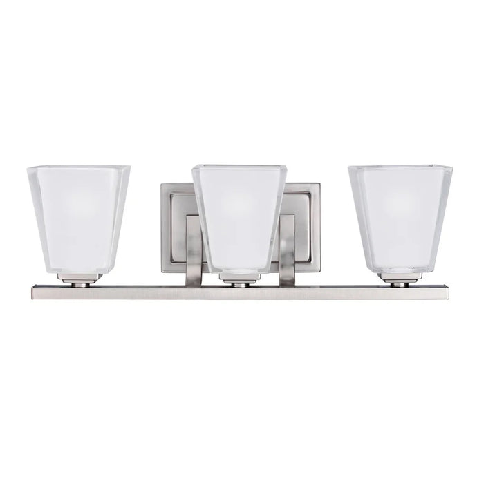 Kichler Lighting Urban Ice Collection 3-light Antique Pewter Bath/Vanity Light