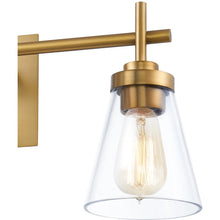 Kylen 3-Light Aged Brass Bath Light