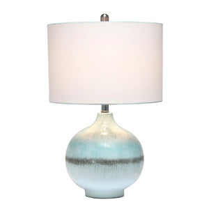 Lalia Home Bayside Horizon Table Lamp with Fabric Shade