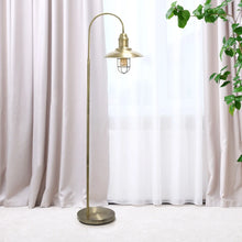 Lalia Home Modern Farmhouse 1 Light Floor Lamp, Antique Brass