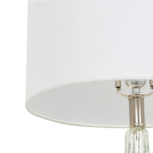 Lauri Modern Glass Table Lamp - 29"H x 14"W x 14"D