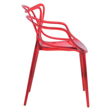 LeisureMod Milan Modern Intertwined Design Dining Side Chair