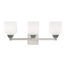 Livex Lighting Aragon 3-Light Bath Vanity - 23"W x 9.5"H x 6.75"D - 23"W x 9.5"H x 6.75"D