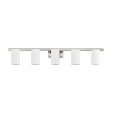 Livex Lighting Astoria 5 Light Polished Chrome Bath Vanity - Polished chrome - Polished chrome