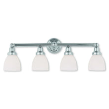 Livex Lighting Classic Polished Chrome 4-light Bath Light - Polished chrome - Polished chrome