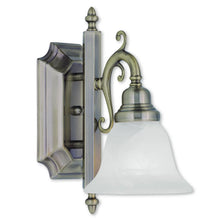 Livex Lighting French Regency 1 Light Antique Brass Bath Vanity