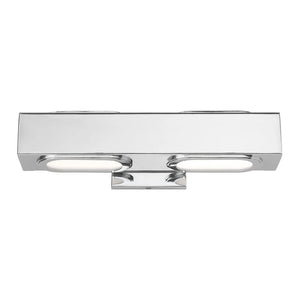 Livex Lighting Kimball 2-Light 8W LED ADA Bath Vanity - 16"W x 4.75"H x 3.95"D - 16"W x 4.75"H x 3.95"D