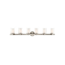 Livex Lighting Manhattan 6 Light Brushed Nickel Bath Vanity - Brushed nickel