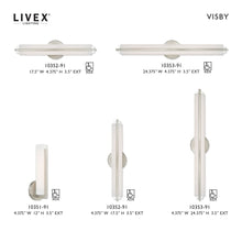 Livex Lighting Visby 32W LED ADA Bath Vanity - 24.38"W x 4.38"H x 3.5"D - 24.38"W x 4.38"H x 3.5"D