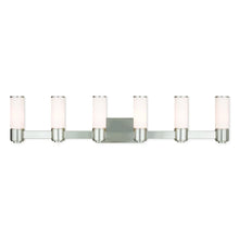 Livex Lighting Weston Brushed Nickel 6-light Bath Vanity - Brushed nickel