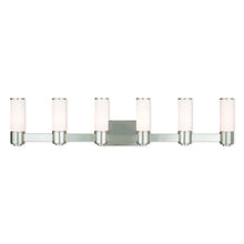 Livex Lighting Weston Brushed Nickel 6-light Bath Vanity - Brushed nickel