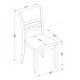Lynfield Espresso Dining Chair - Set of 2 (Seat's Type Options)