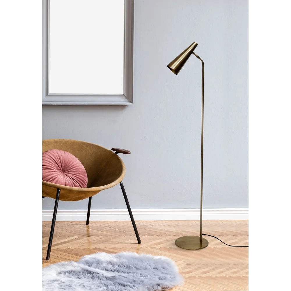 Macari Tris Iron Modern Floor Lamp