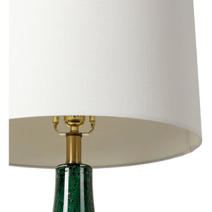 Makenzie Modern Glass Table Lamp - 31"H x 16"W x 16"D