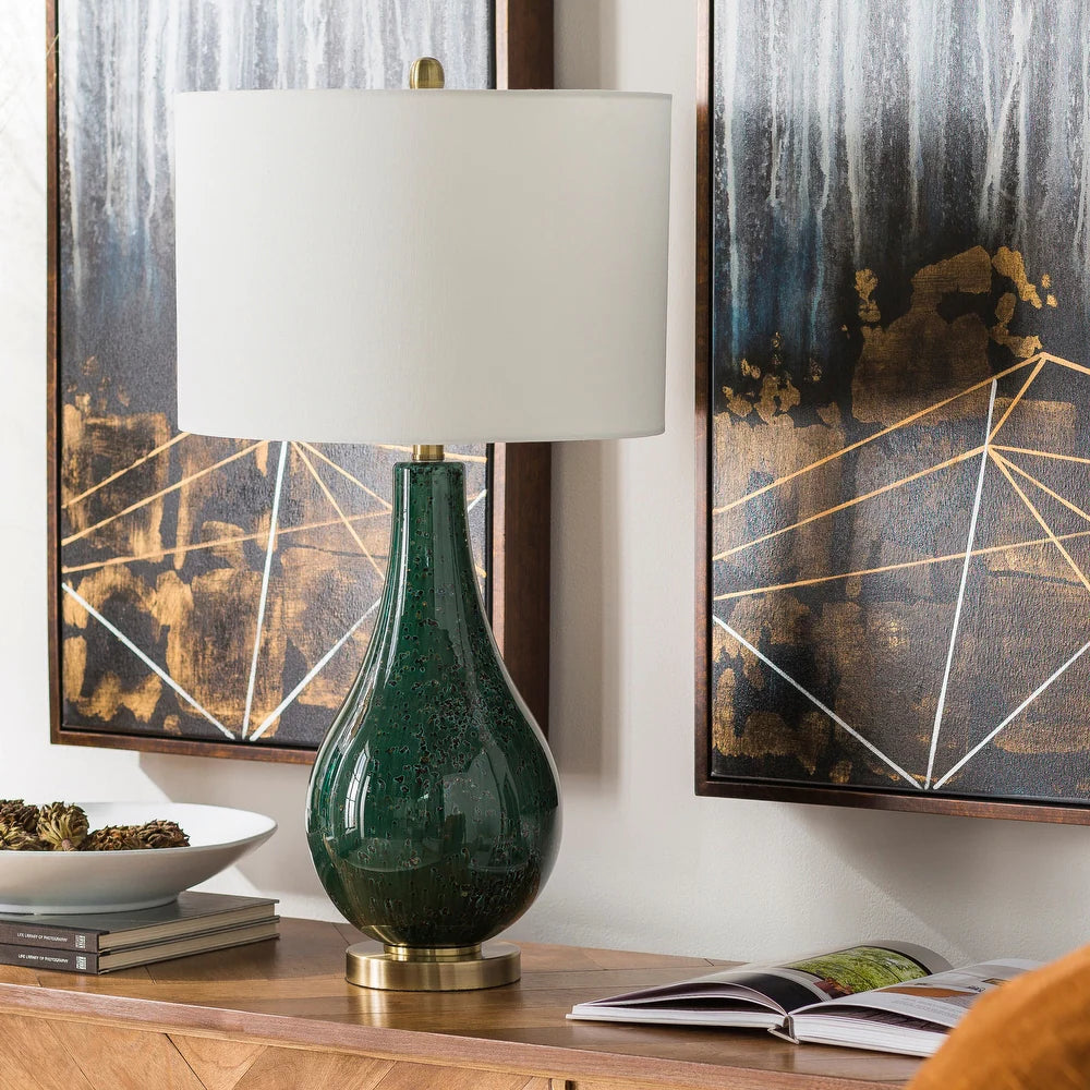 Makenzie Modern Glass Table Lamp - 31