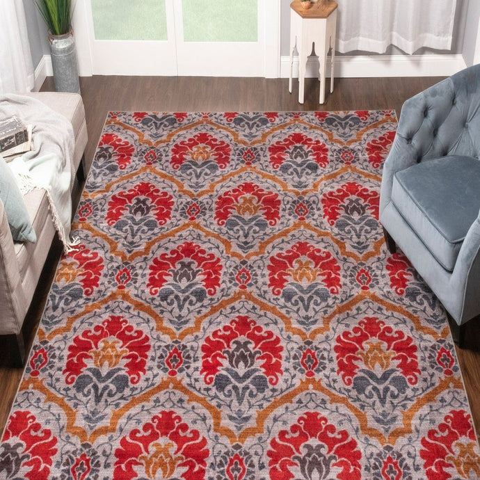 Redondo Printed Non-Slip Indoor Soft Area Rug