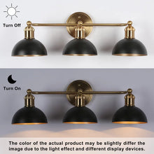 Modern Industrial Black Bathroom Vanity Light Metal Pot Shaped Wall Sconces