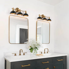 Modern Industrial Black Bathroom Vanity Light Metal Pot Shaped Wall Sconces