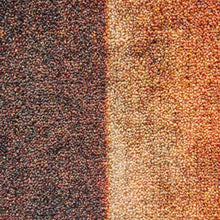 Modern Home Rust Burn Soft Orange Black Area Rug