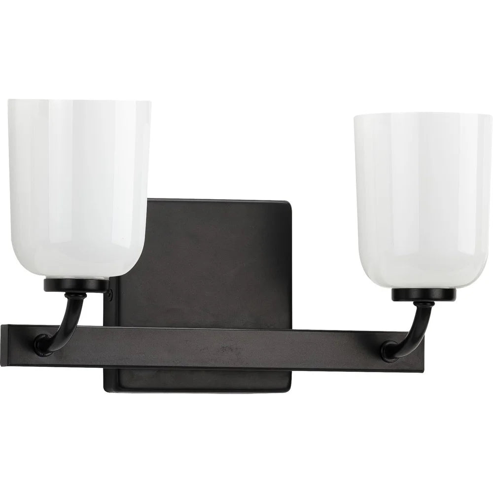 Moore Collection Black Two-Light Bath