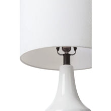 Narine Glazed Modern Ceramic Table Lamp - 24"H x 13"W x 13"D